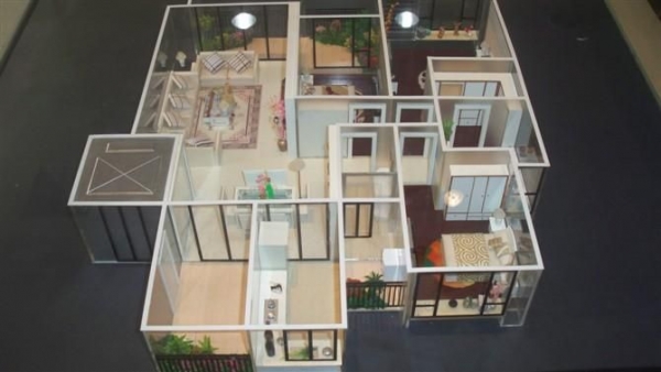 卓尼户型模型制作