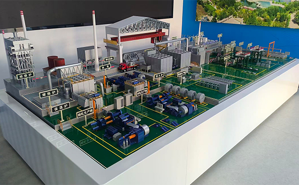 酒钢集团东铝厂-铝材生产线卓尼机械模型